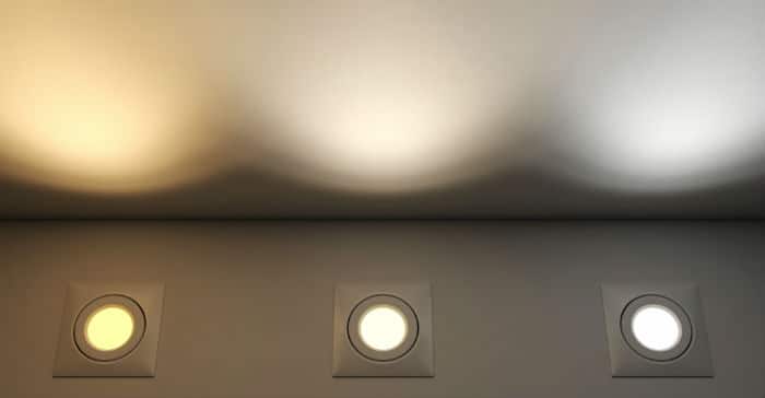 temperaturer på downlights